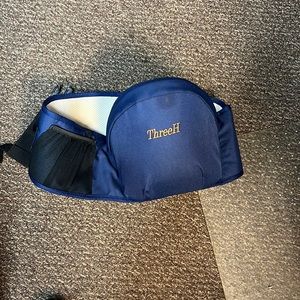 ThreeH Baby Hip Seat Belt Carrier Toodler Waist Stool Seat Carrier Blue